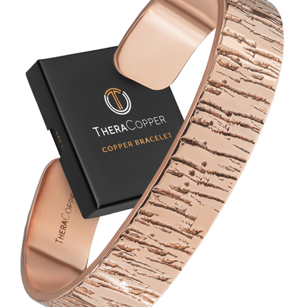 Pure Copper Cuff Bracelet – Timber