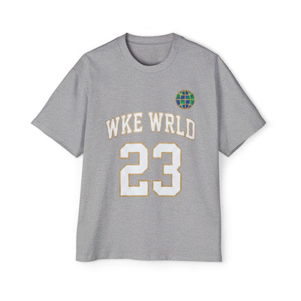 Wkewrld jersey Themed Oversized Tee — Graphic Money Face Men's Shirt