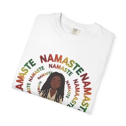 Namaste Meditation T-Shirt — Peaceful Yoga Graphic Tee