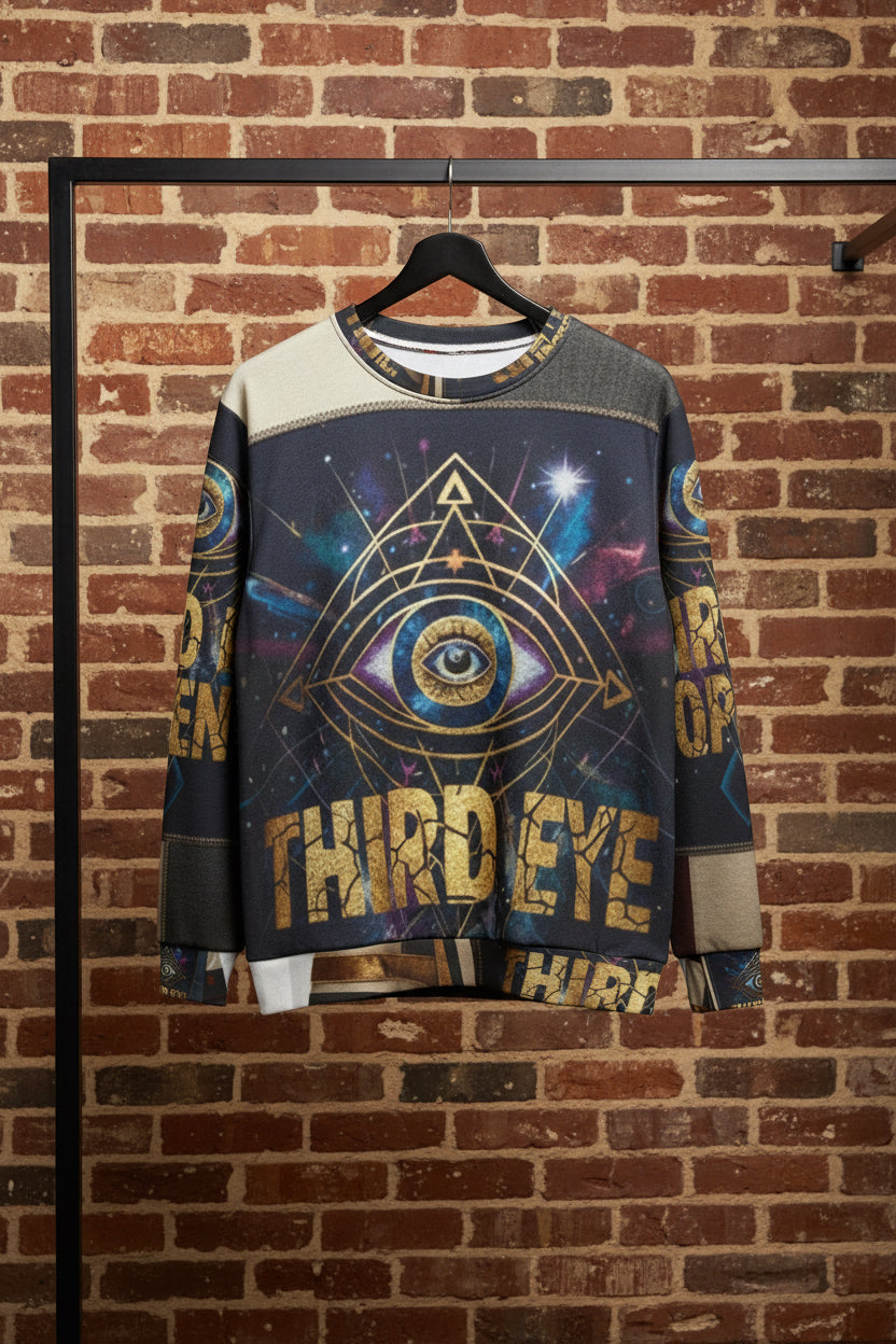 Mystic Divine Masculine Crewneck Sweatshirt #3