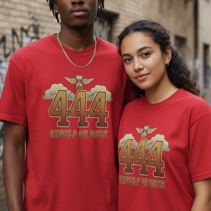 Divine Angel Numbers T-Shirt (Unisex) #444