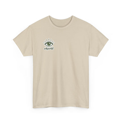 WKEWRLD Graphic Tee — Eye Over Globe "Trust The Vision" Shirt
