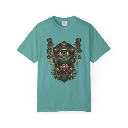 Geometric Eye Themed T-Shirt