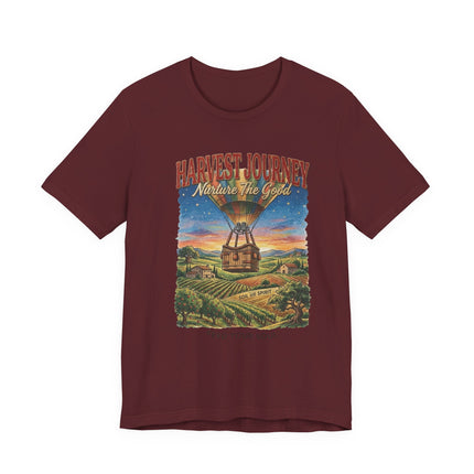 Harvest Journey Tee — 'Nourish the Soul' Vintage Farmhouse Graphic Shirt