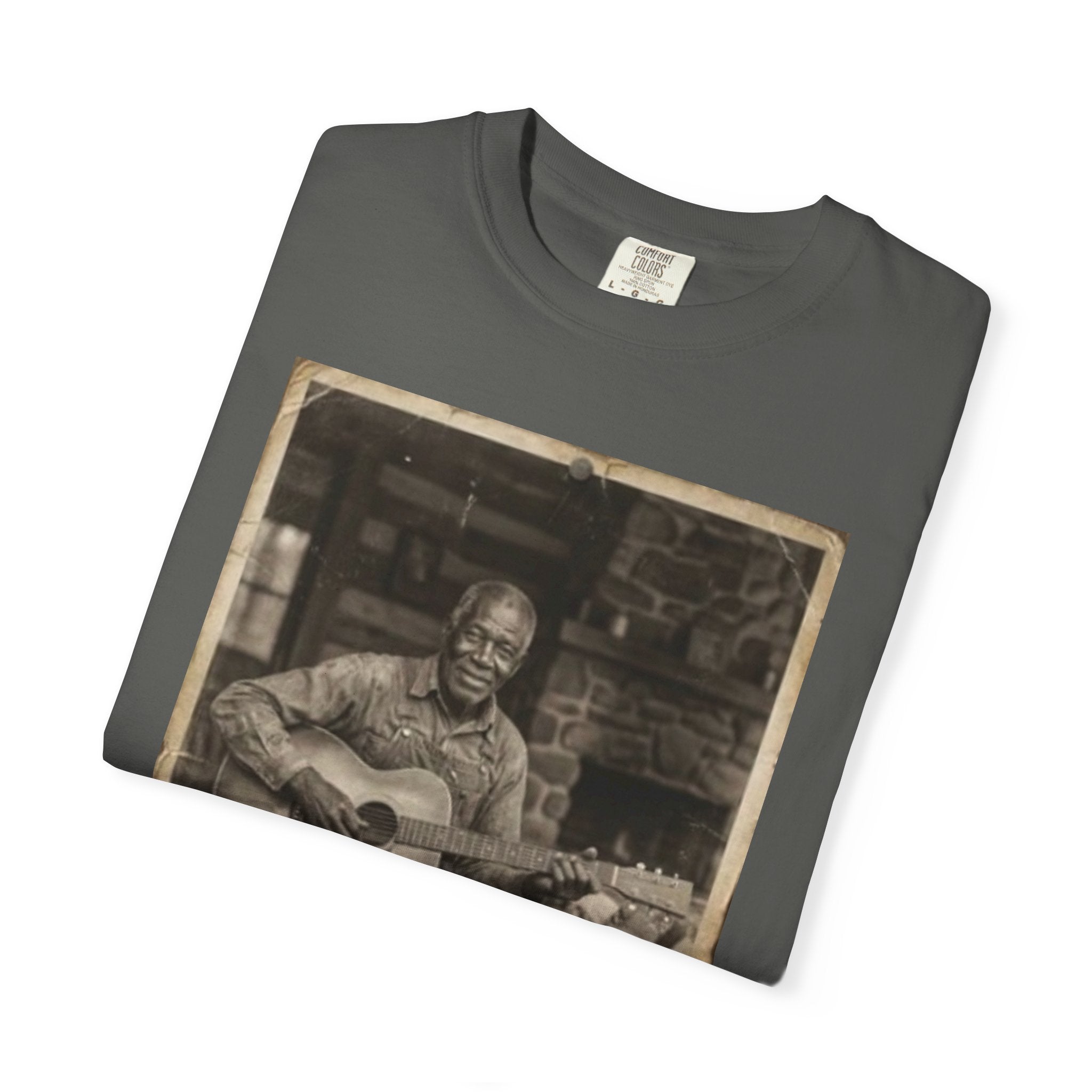 Rustic Guitar Themed T-Shirt