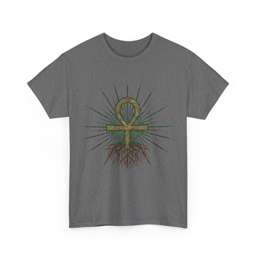 Root Chakra Grounded Ankh T-Shirt (Unisex)