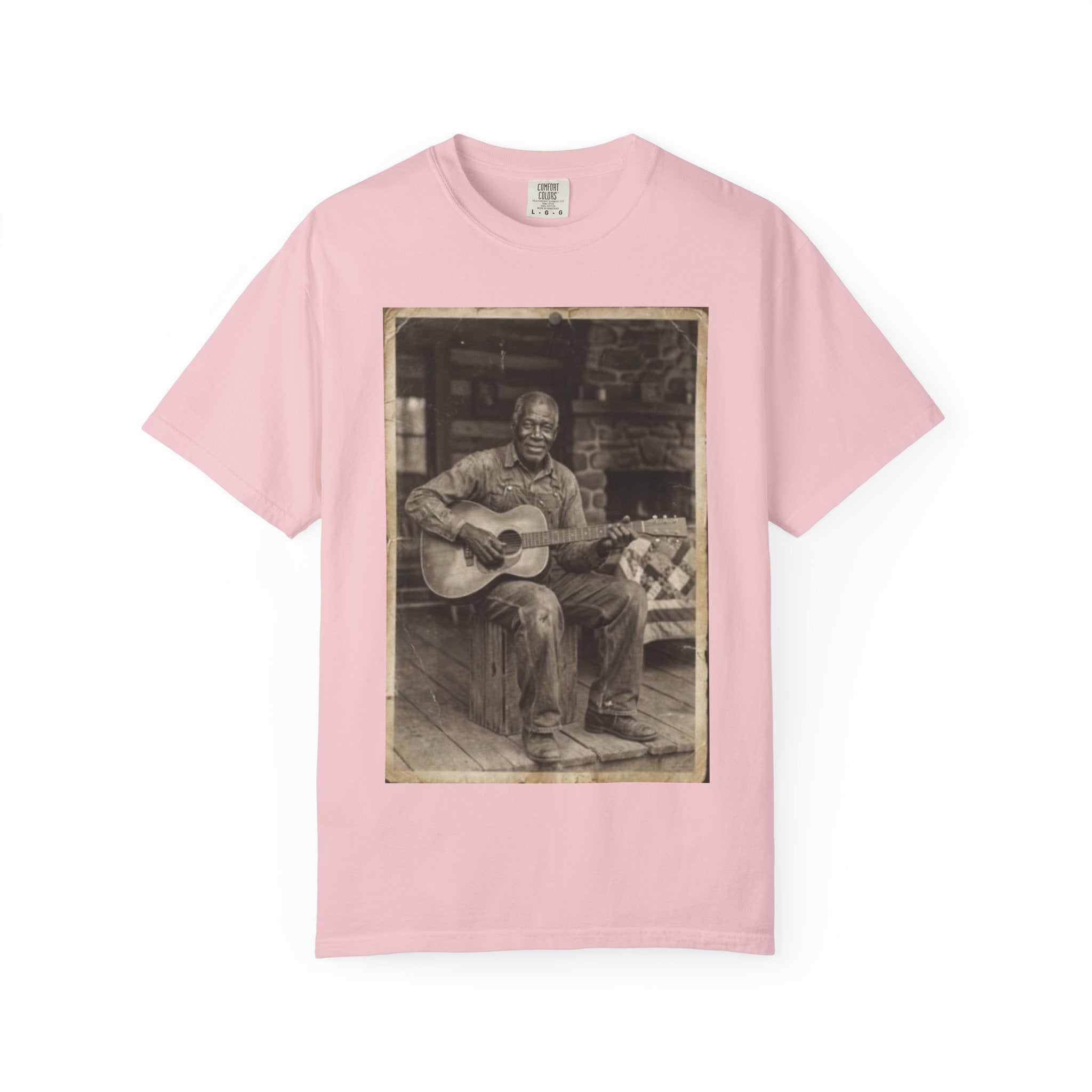 Rustic Guitar Themed T-Shirt