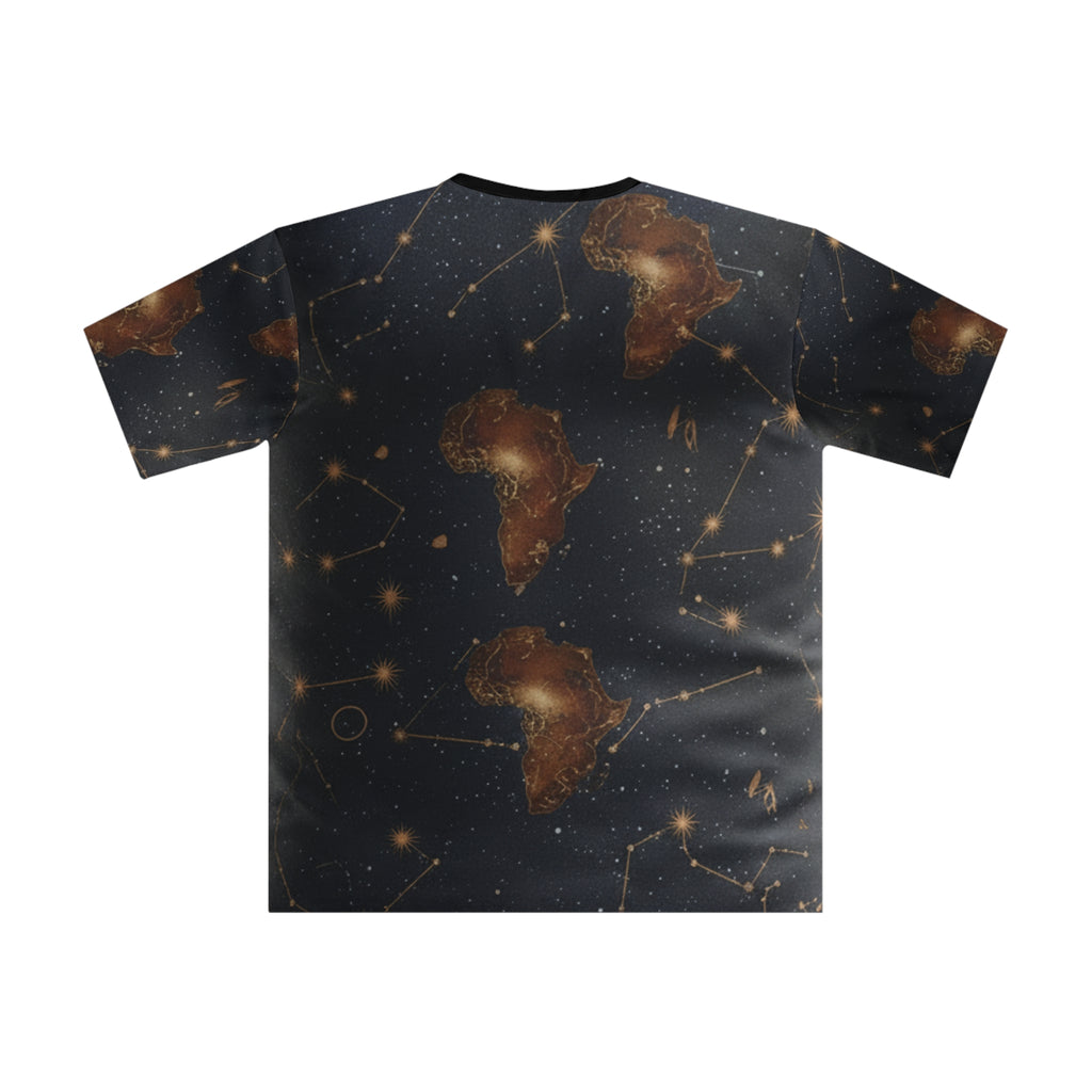 Cosmic Graphic Streetwear All-Over Compression Shirt #3