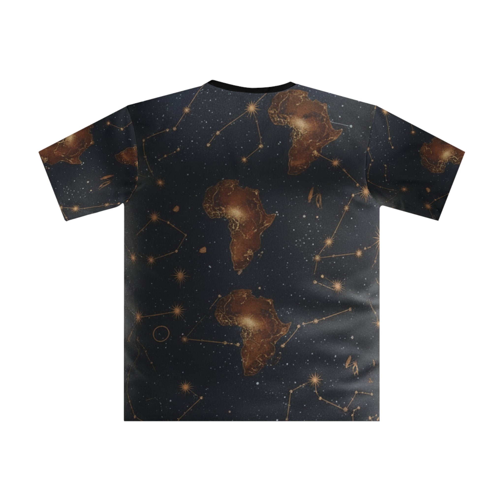 Cosmic Graphic Streetwear All-Over Compression Shirt #3