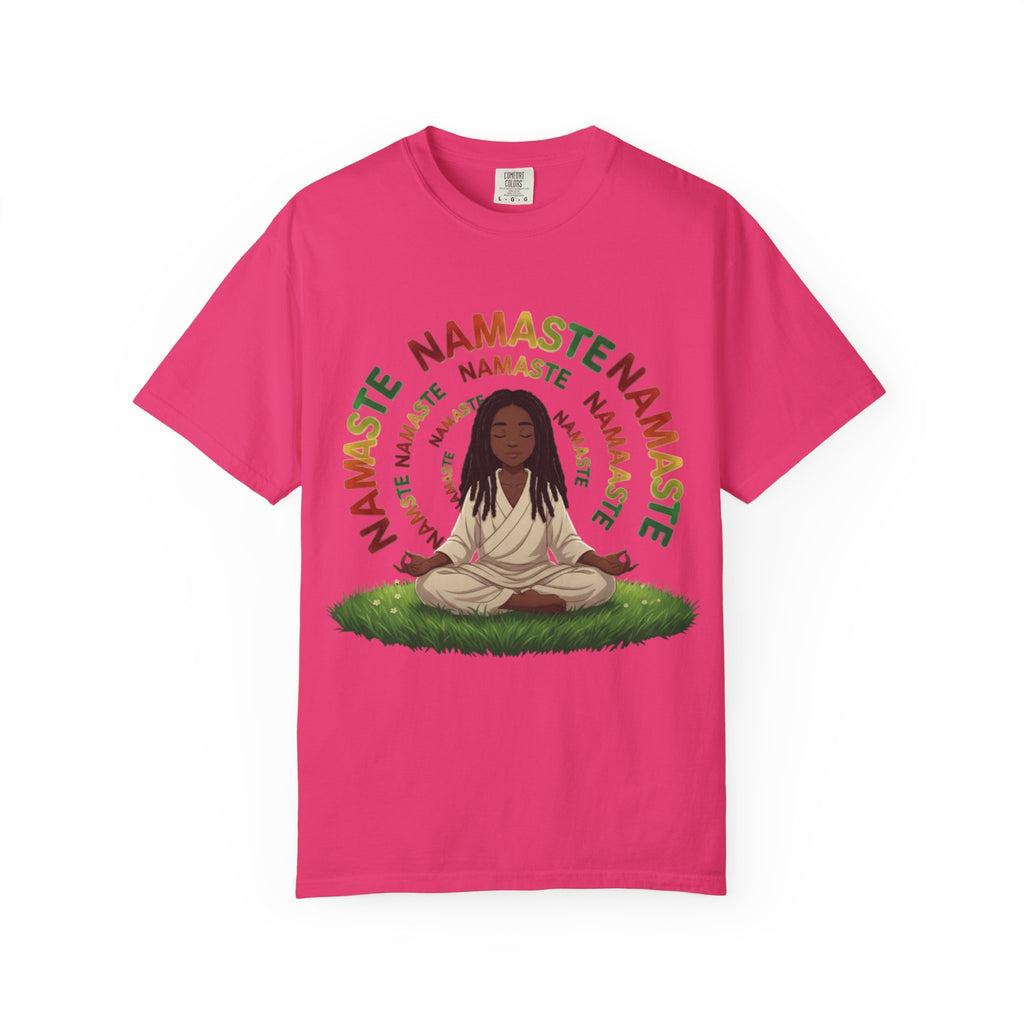 Namaste Meditation T-Shirt — Peaceful Yoga Graphic Tee