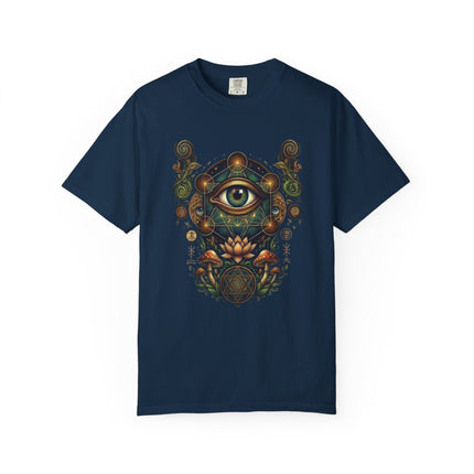 Geometric Eye Themed T-Shirt