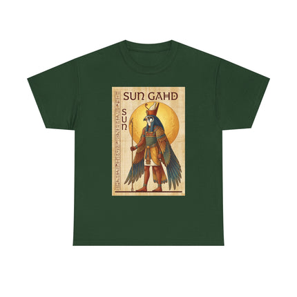 Sun God T-Shirt — Vintage Egyptian Ra Poster Tee