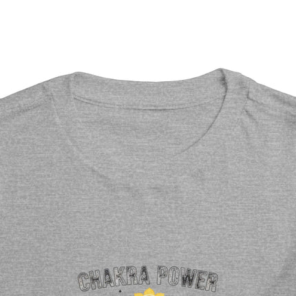 Chakra Power Toddler Tee — Colorful Kids Chakra Energy Shirt