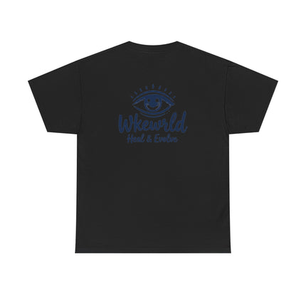 Eye Logo T‑Shirt — Wkewrld "Heal & Evolve" Graphic Tee