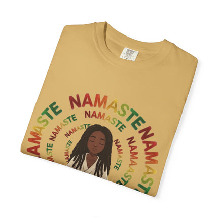 Namaste Meditation T-Shirt — Peaceful Yoga Graphic Tee