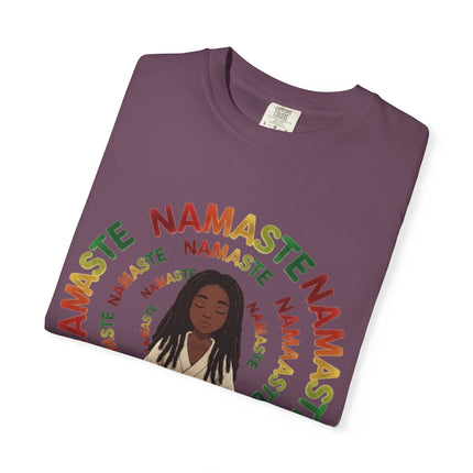 Namaste Meditation T-Shirt — Peaceful Yoga Graphic Tee