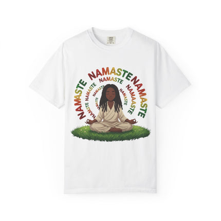 Namaste Meditation T-Shirt — Peaceful Yoga Graphic Tee