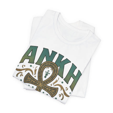 Unisex Ankh Wkewrld Short Sleeve Tee
