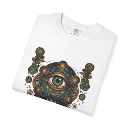 Geometric Eye Themed T-Shirt