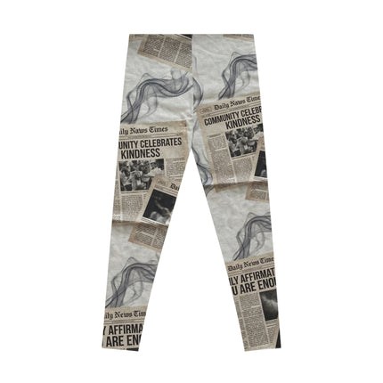 Affirmation article Themed Leggings