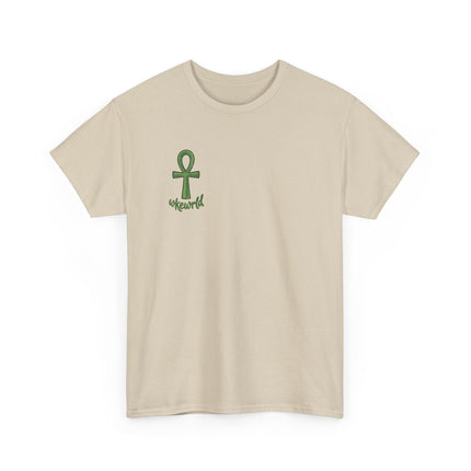 Rooted in Nile T-Shirt — Egyptian Ankh Plant Vibe Tee