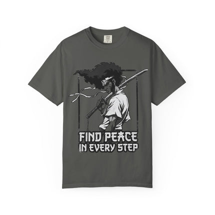 Afro samurai peace T-shirt