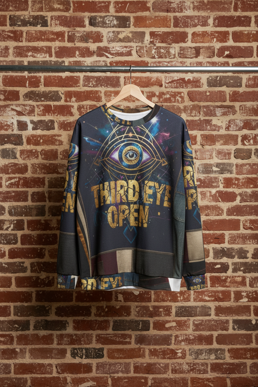 Mystic Divine Masculine Crewneck Sweatshirt #3
