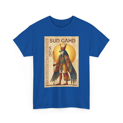 Sun God T-Shirt — Vintage Egyptian Ra Poster Tee