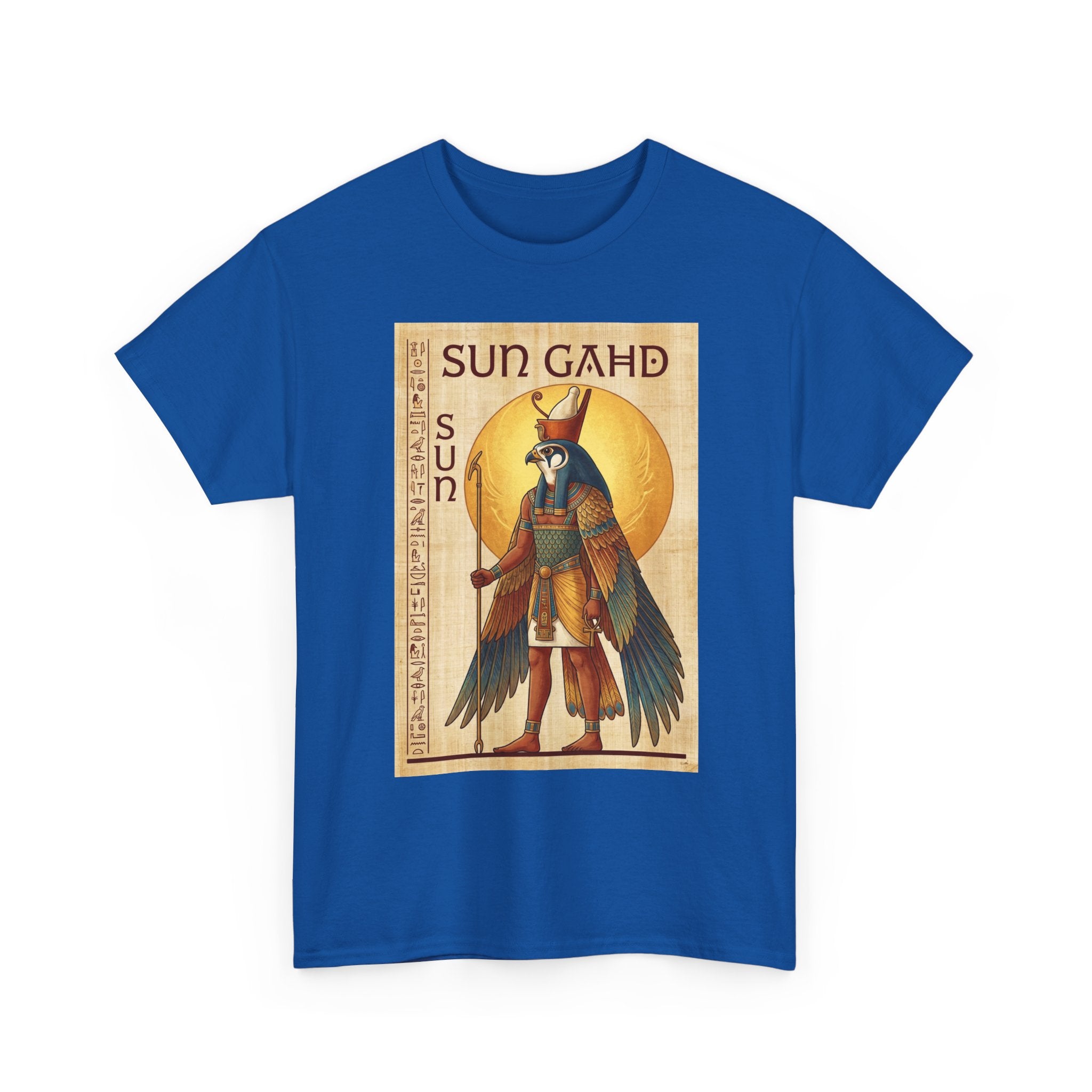 Sun God T-Shirt — Vintage Egyptian Ra Poster Tee