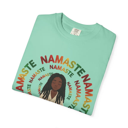 Namaste Meditation T-Shirt — Peaceful Yoga Graphic Tee