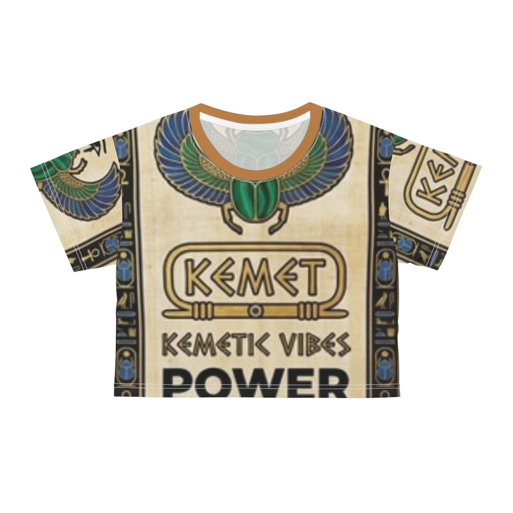 Kemet Themed Crop Tee