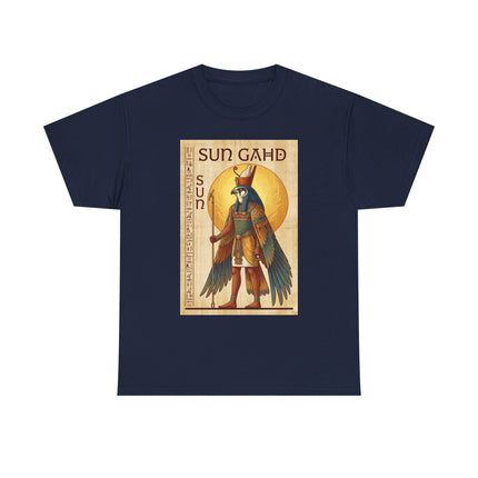 Sun God T-Shirt — Vintage Egyptian Ra Poster Tee