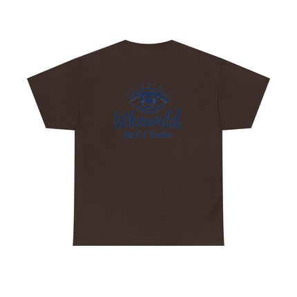 Eye Logo T‑Shirt — Wkewrld "Heal & Evolve" Graphic Tee
