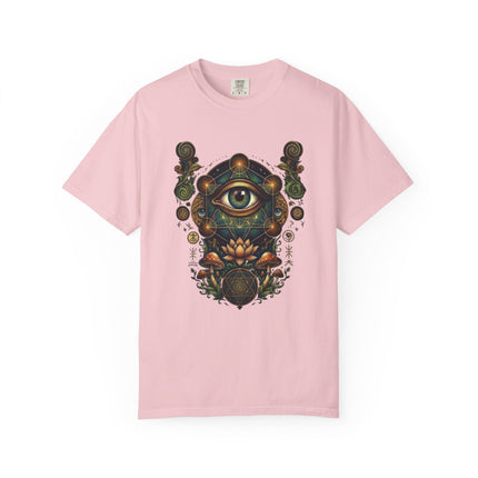 Geometric Eye Themed T-Shirt