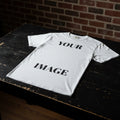 Classic White Graphic T-Shirt — Custom Image Tee