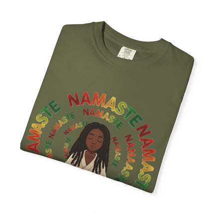 Namaste Meditation T-Shirt — Peaceful Yoga Graphic Tee