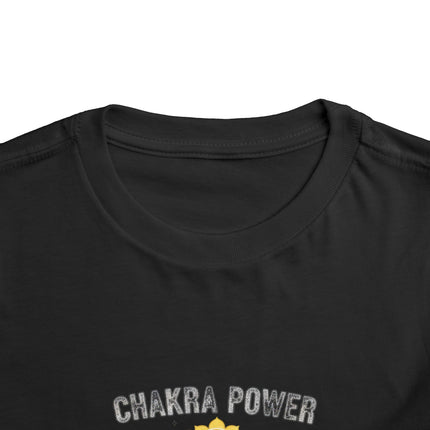 Chakra Power Toddler Tee — Colorful Kids Chakra Energy Shirt