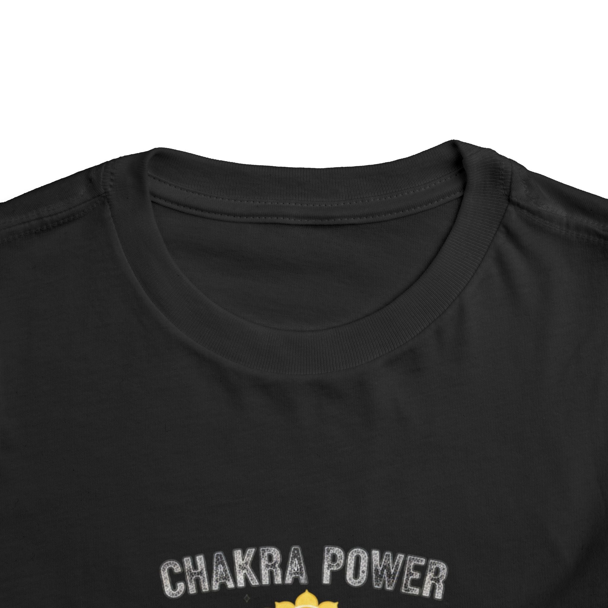 Chakra Power Toddler Tee — Colorful Kids Chakra Energy Shirt