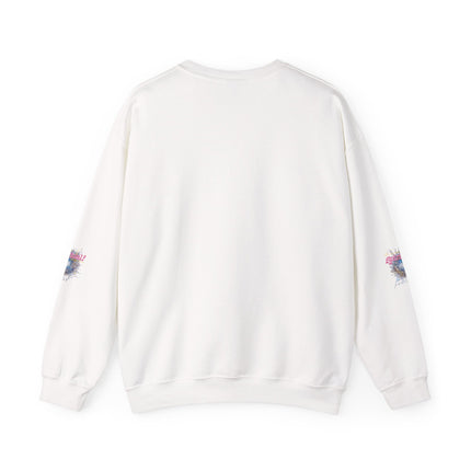 Spiritual Graphic Crewneck Sweatshirt – Dreamy Spiderweb Art