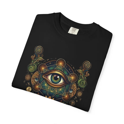 Geometric Eye Themed T-Shirt