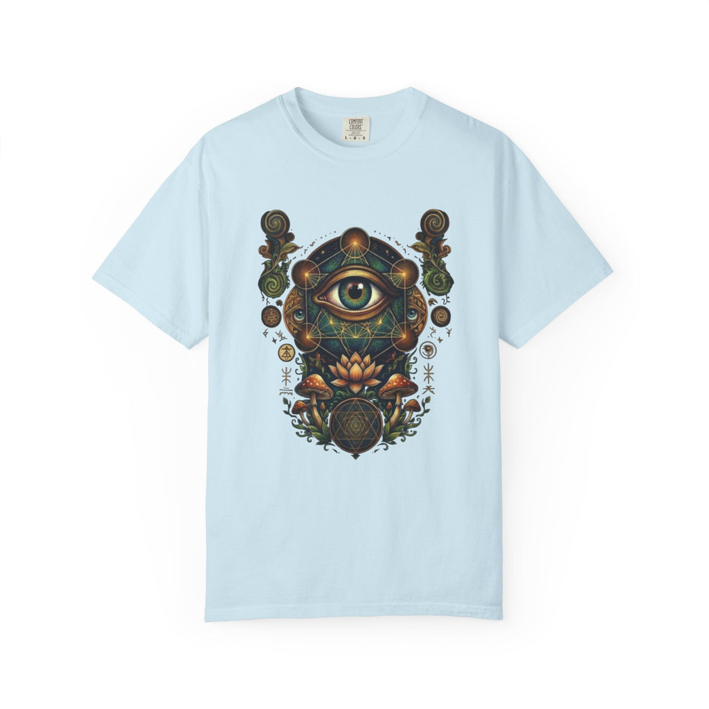 Geometric Eye Themed T-Shirt