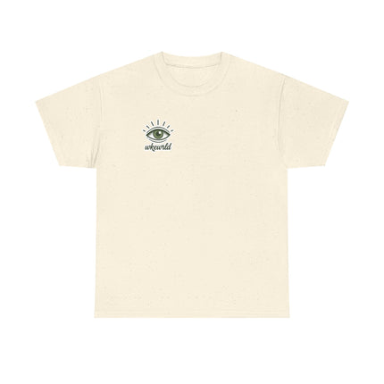 WKEWRLD Graphic Tee — Eye Over Globe "Trust The Vision" Shirt