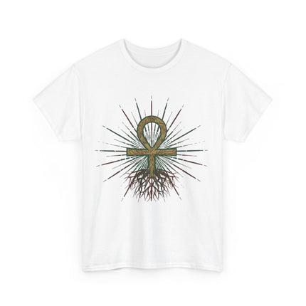 Root Chakra Grounded Ankh T-Shirt (Unisex)