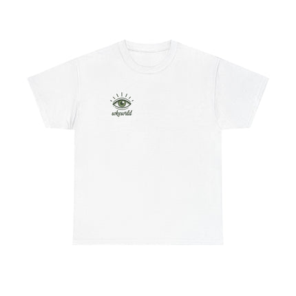 WKEWRLD Graphic Tee — Eye Over Globe "Trust The Vision" Shirt