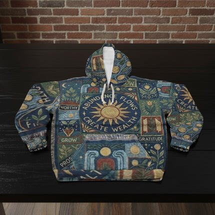 Abundance Themed All-Over Print Hoodie