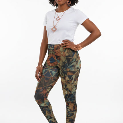 Awakened Sacred Geometry All-Over Leggings #1