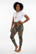 Awakened Sacred Geometry All-Over Leggings #1