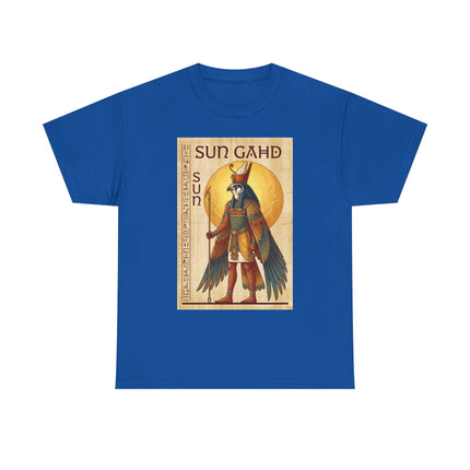 Sun God T-Shirt — Vintage Egyptian Ra Poster Tee