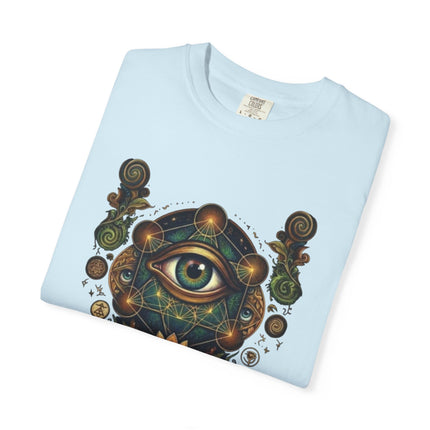 Geometric Eye Themed T-Shirt