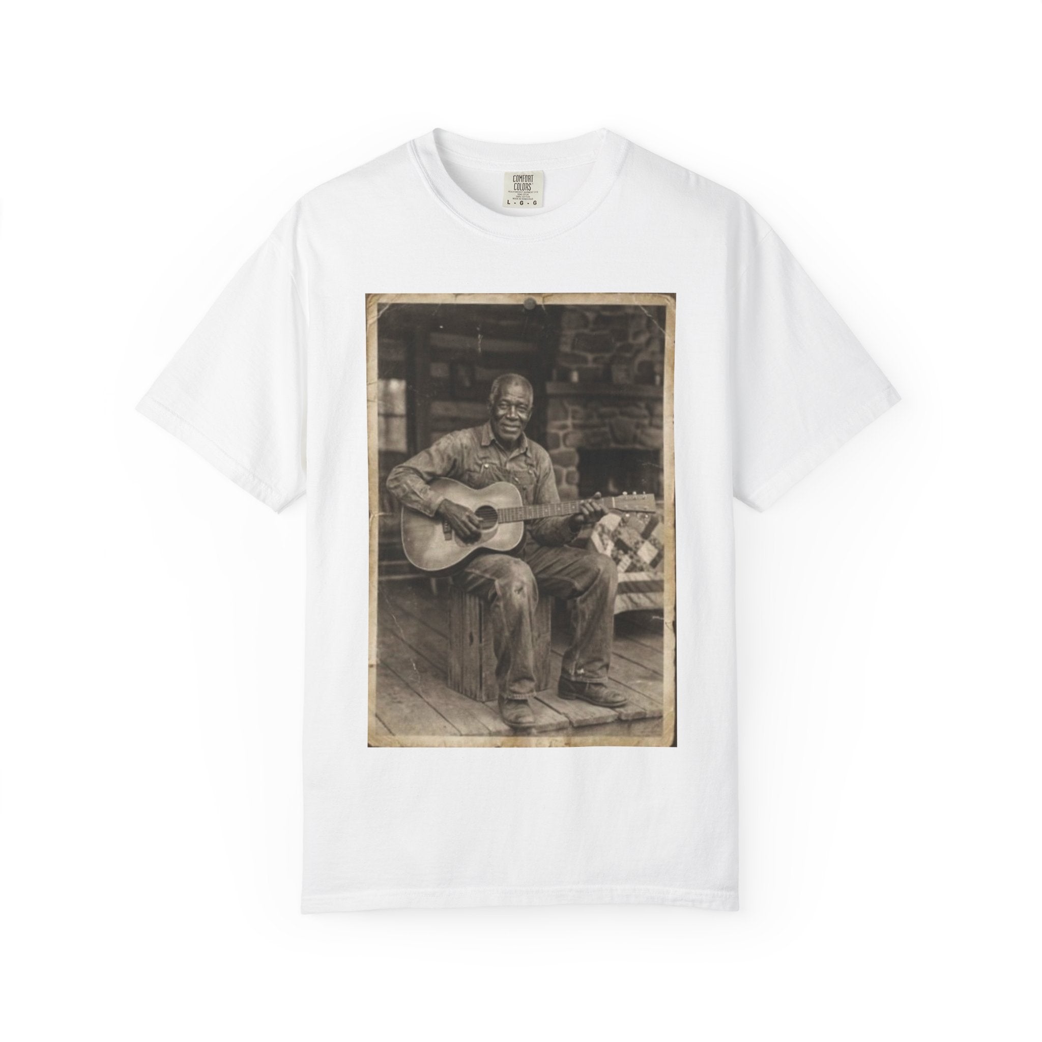 Rustic Guitar Themed T-Shirt